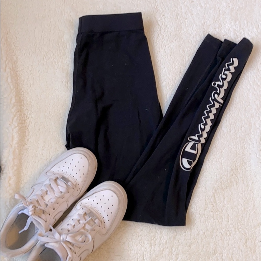 black champion leggings
